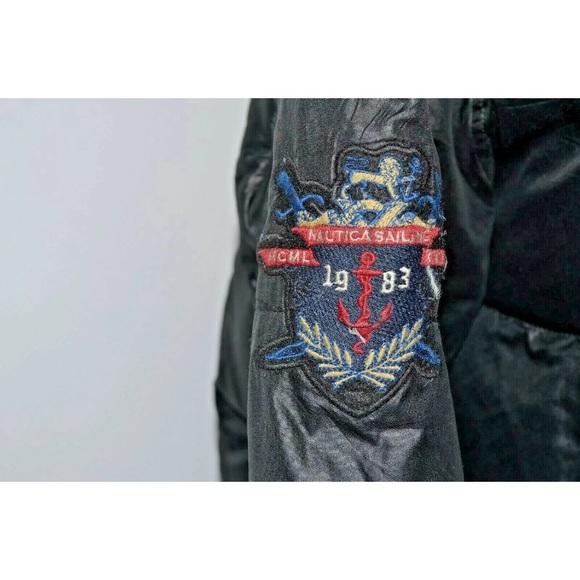 Vintage 1983 MCML Nautica Winter Jacket Waterproof / Wind Resistant Puffy Coat L - Picture 3 of 8